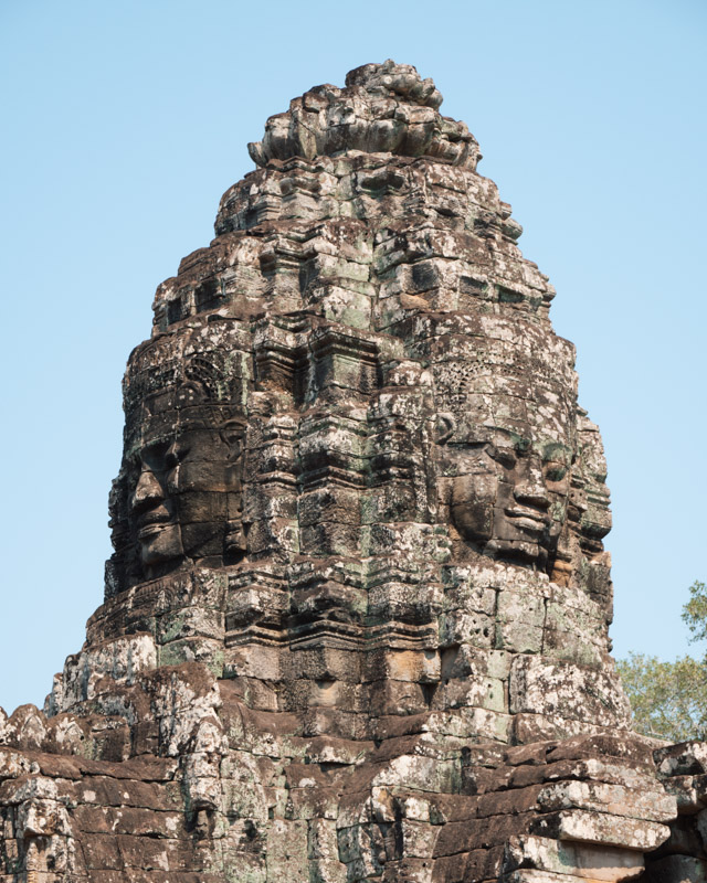 Faces of the Bayon Temple, Angkor, Siem Reap, Cambodia